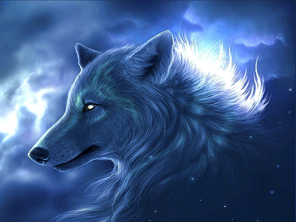 Wallpaper Lighting Wallpaper Cool Wolf Pictures