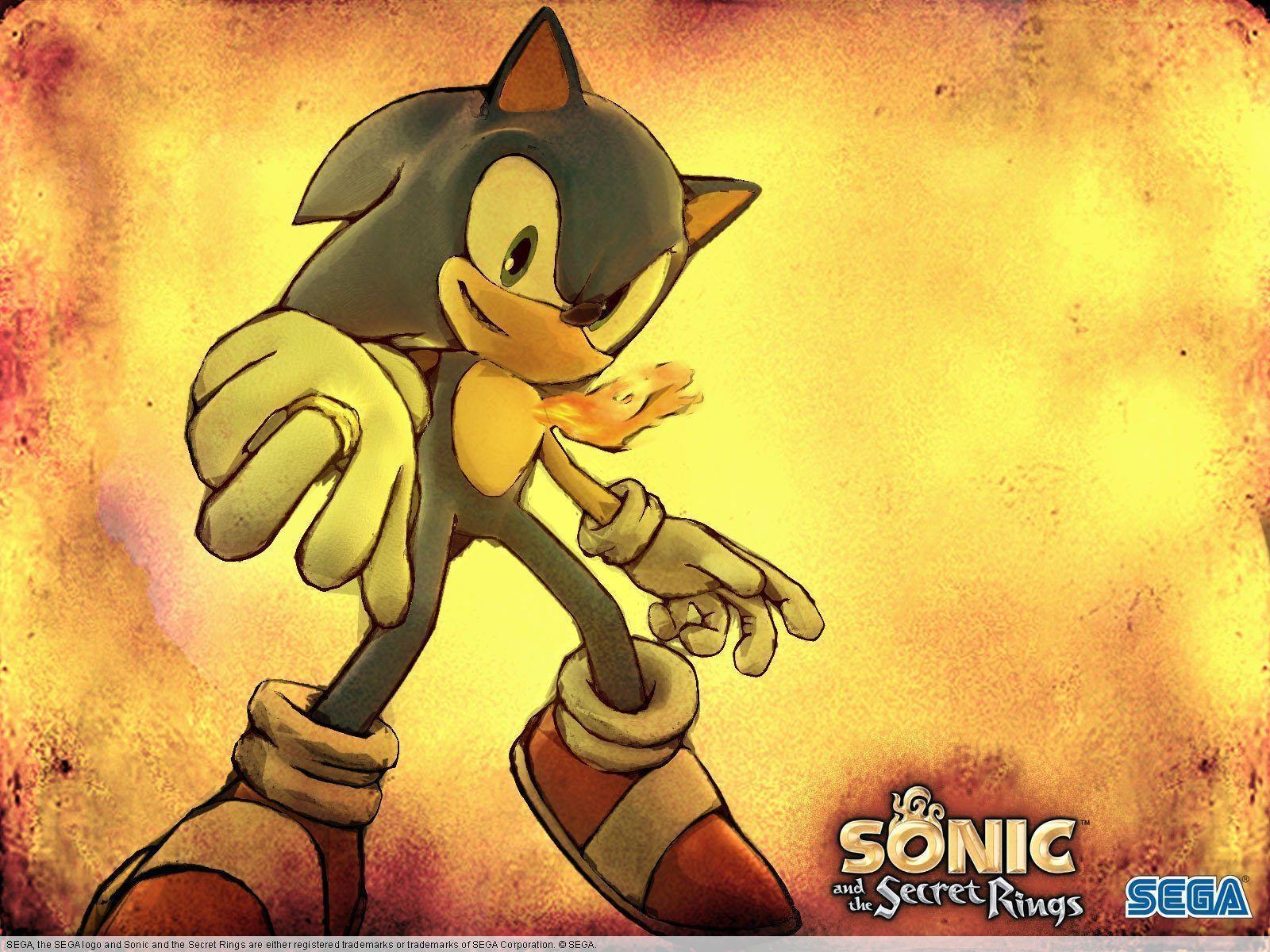 Sonic The Hedgehog Characters HD Desktop Background Wallpaper