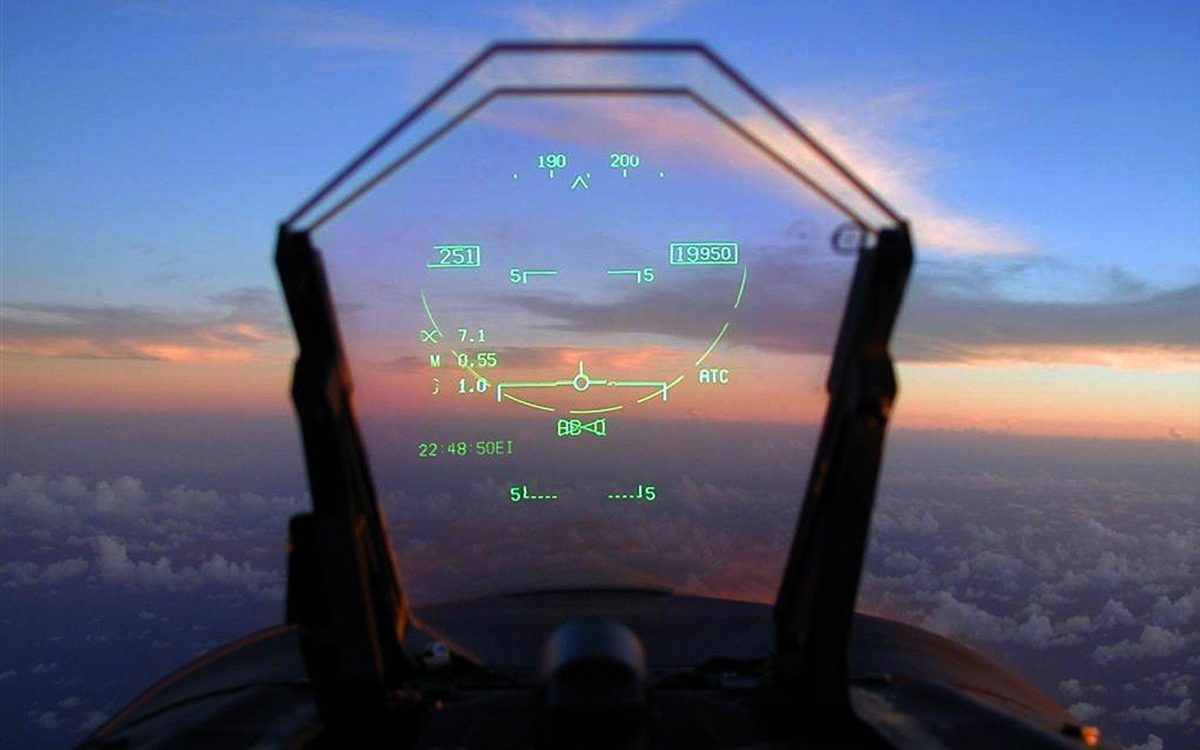 F 18 HUD, Desktop And Mobile Wallpaper