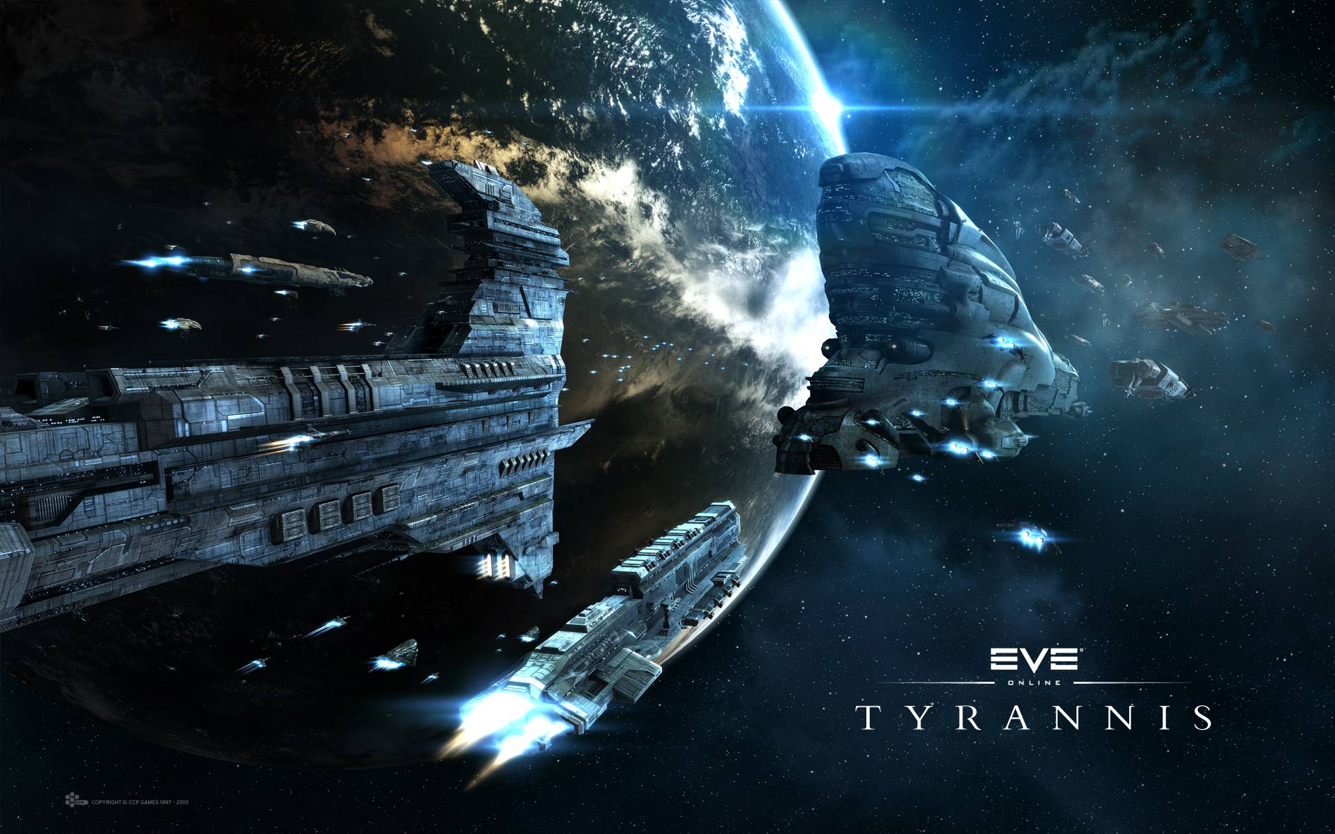 Eve Online Tyrannis Fleet Computer Background Wallpaper
