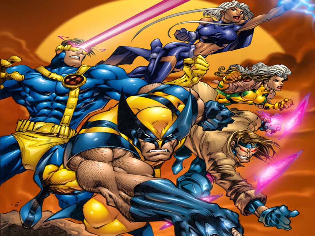 X Men Cartoon Wallpaper For Desktop