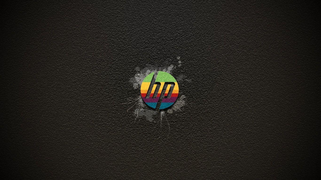 HP Color Logo desktop PC and Mac wallpaper