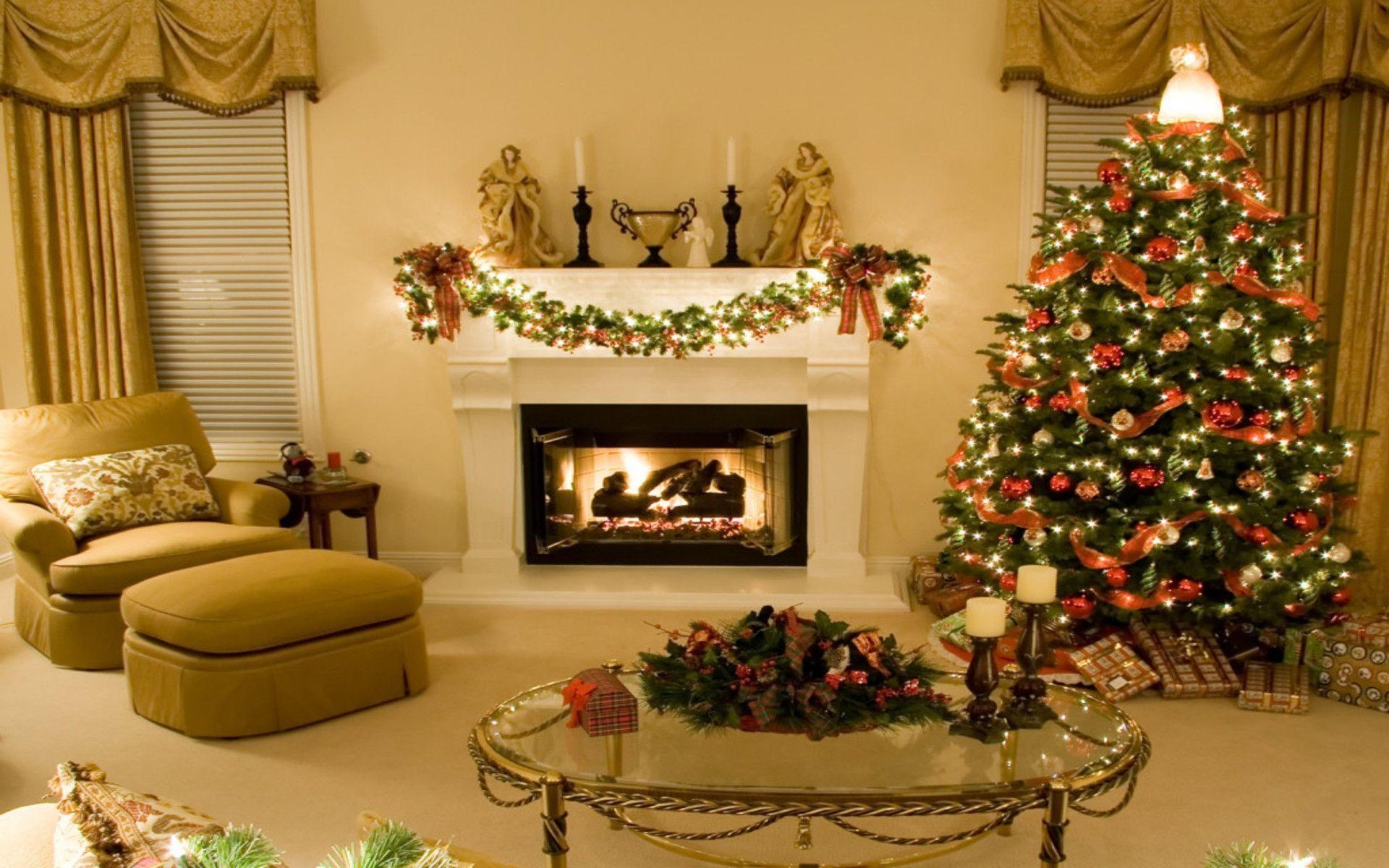 Free Christmas Fireplace Wallpapers - Wallpaper Cave