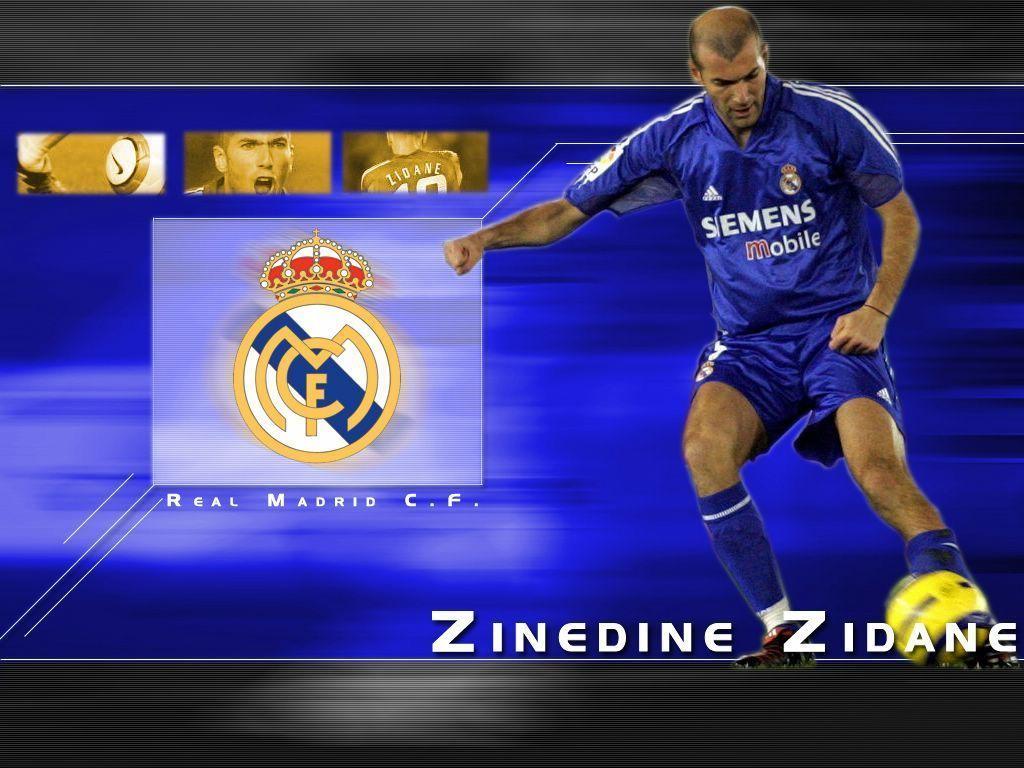 Wallpaper de Zinedine Zidane (Real Madrid, Equipe de France)