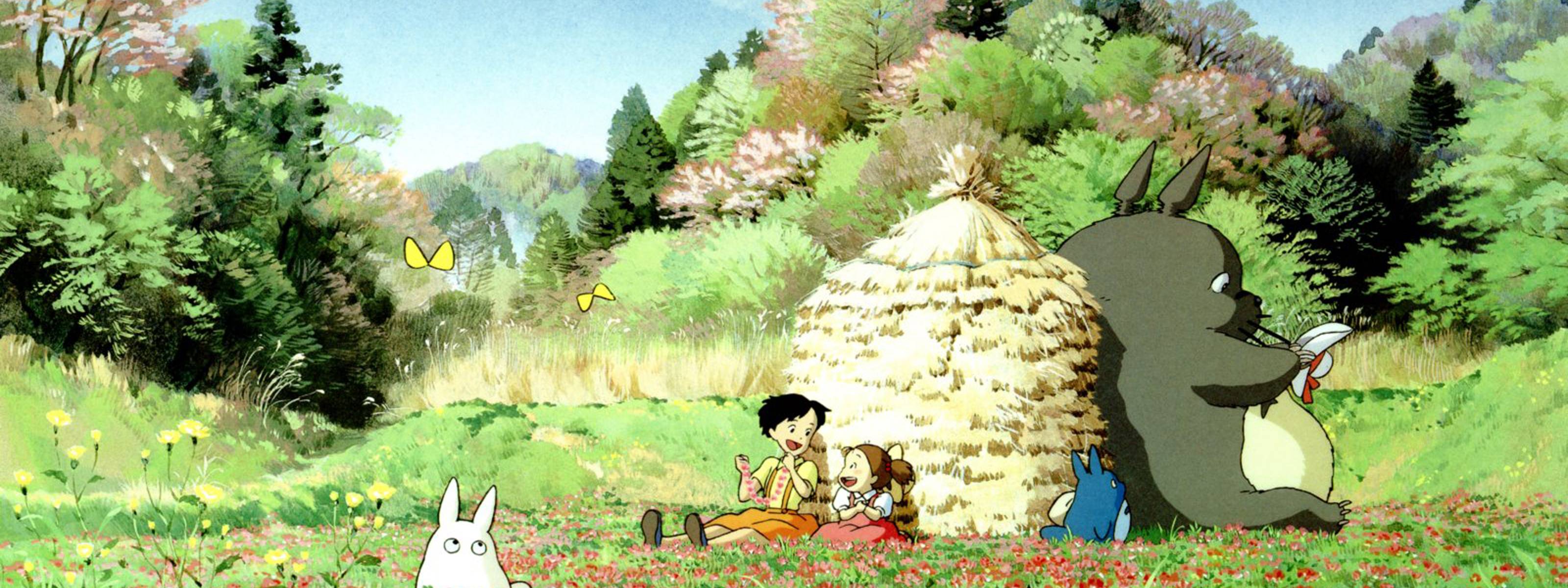 Studio Ghibli Wallpaper 3200x1200