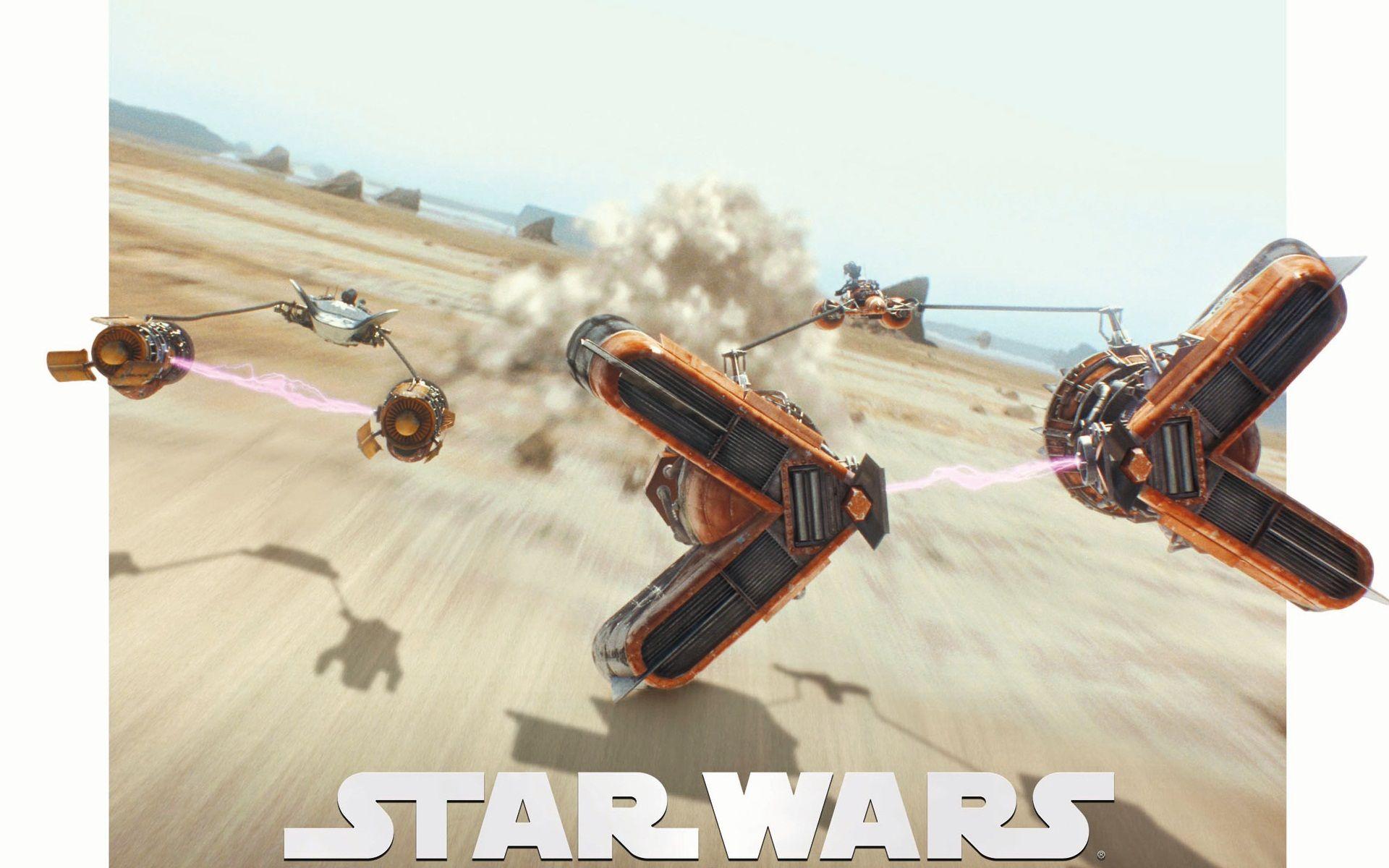 Star War Episode I 3D Wallpaper