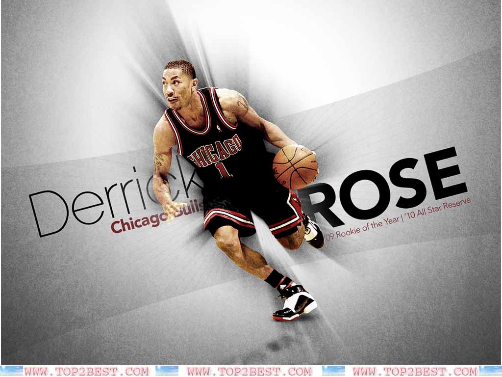 Derrick Rose Wallpaper 2012 & Bio. NBA Star of Chicago Bulls
