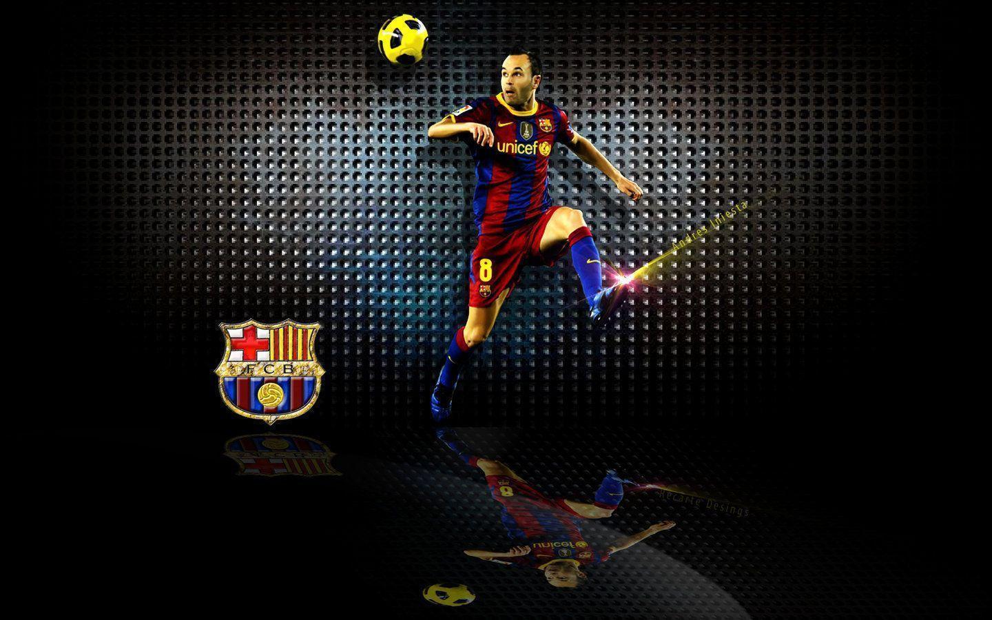Andres Iniesta Wallpaper Barcelona Wallpaper