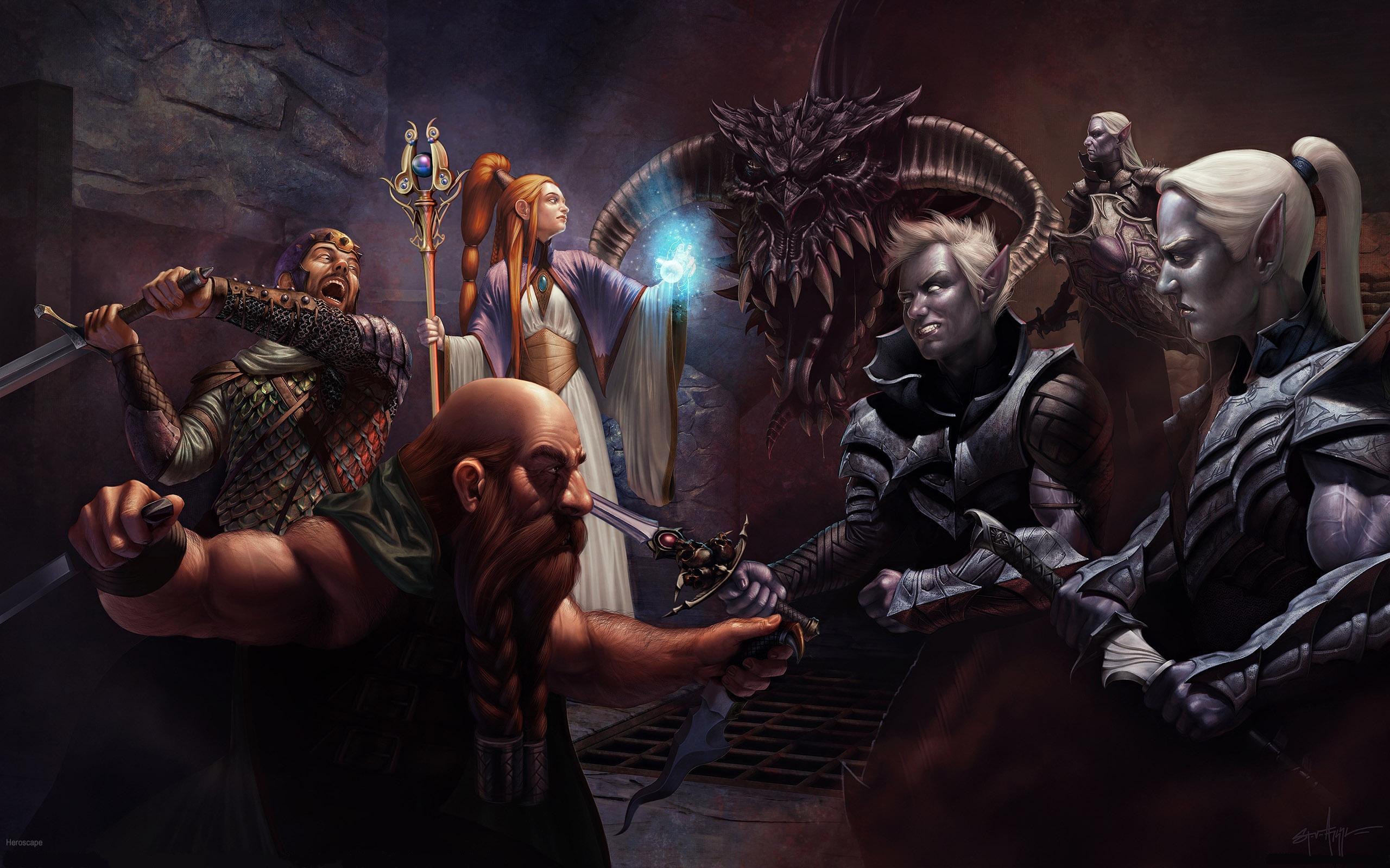 Fantasy Dungeons & Dragons Wallpaper 2560x1600 px Free Download