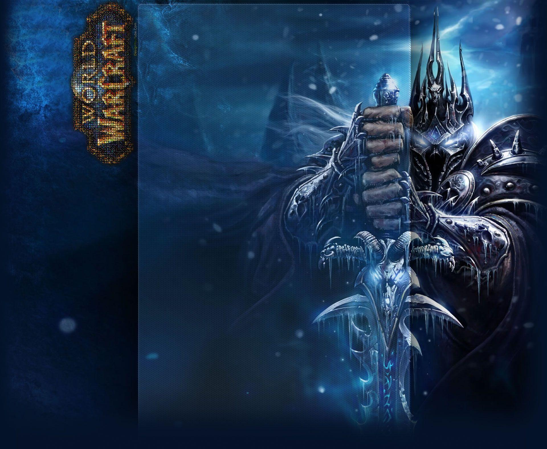 World of Warcraft YouTube Background Layout