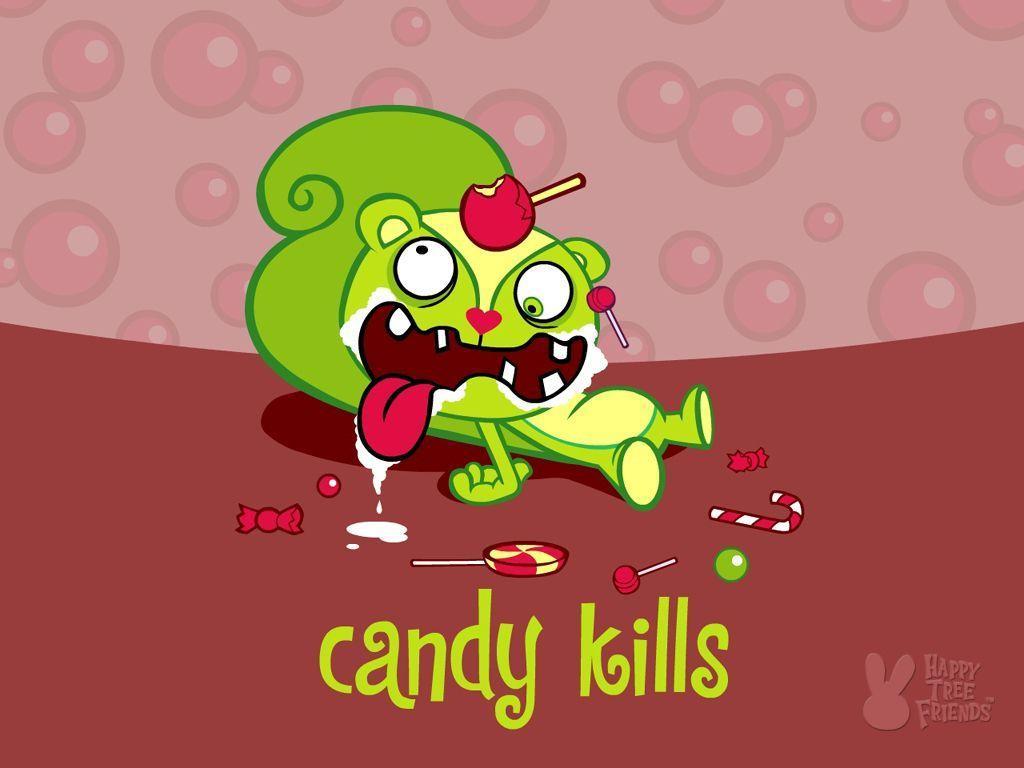 Candy Kills Tree Friends Wallpaper