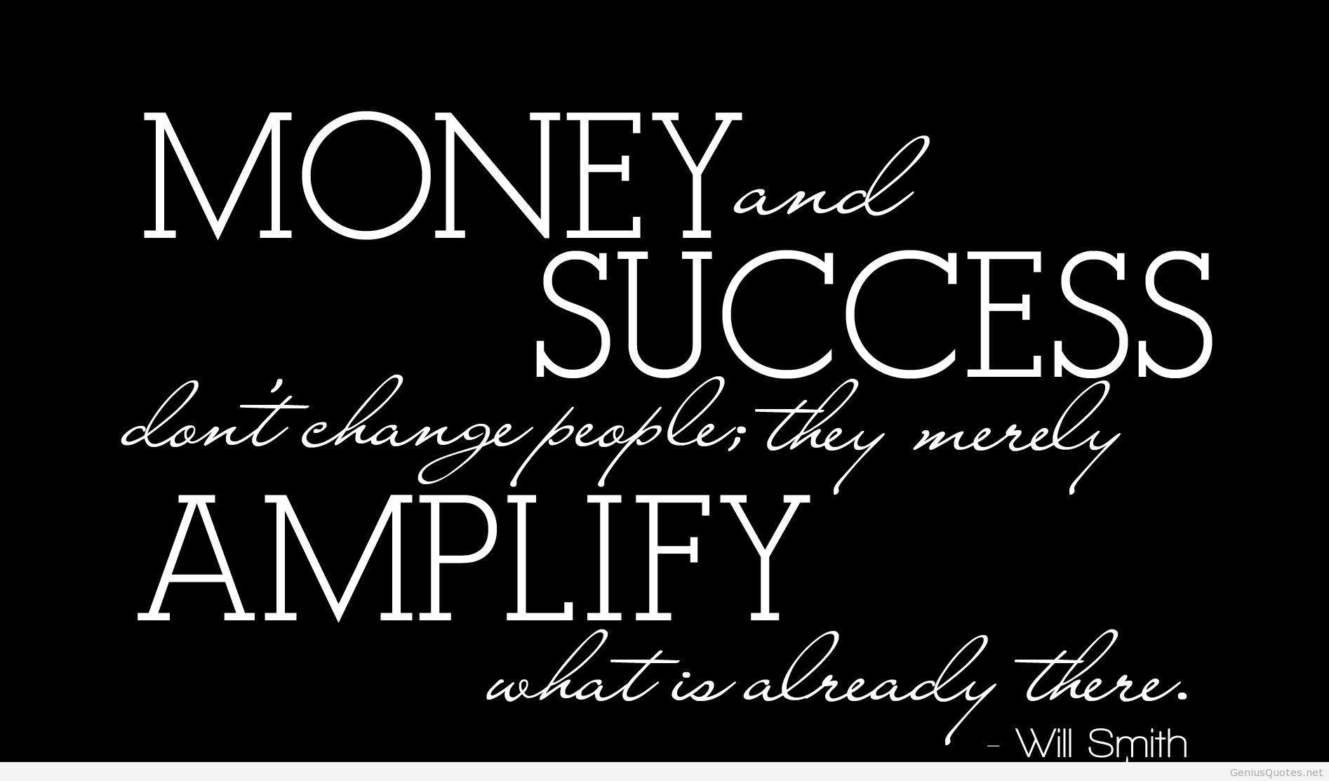 Funny quotes HD wallpaper about money and success
