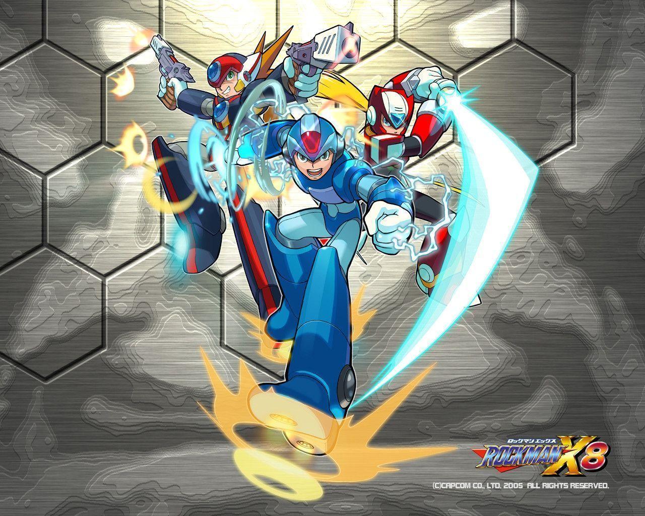 X (Mega Man X), Wallpaper Anime Image Board