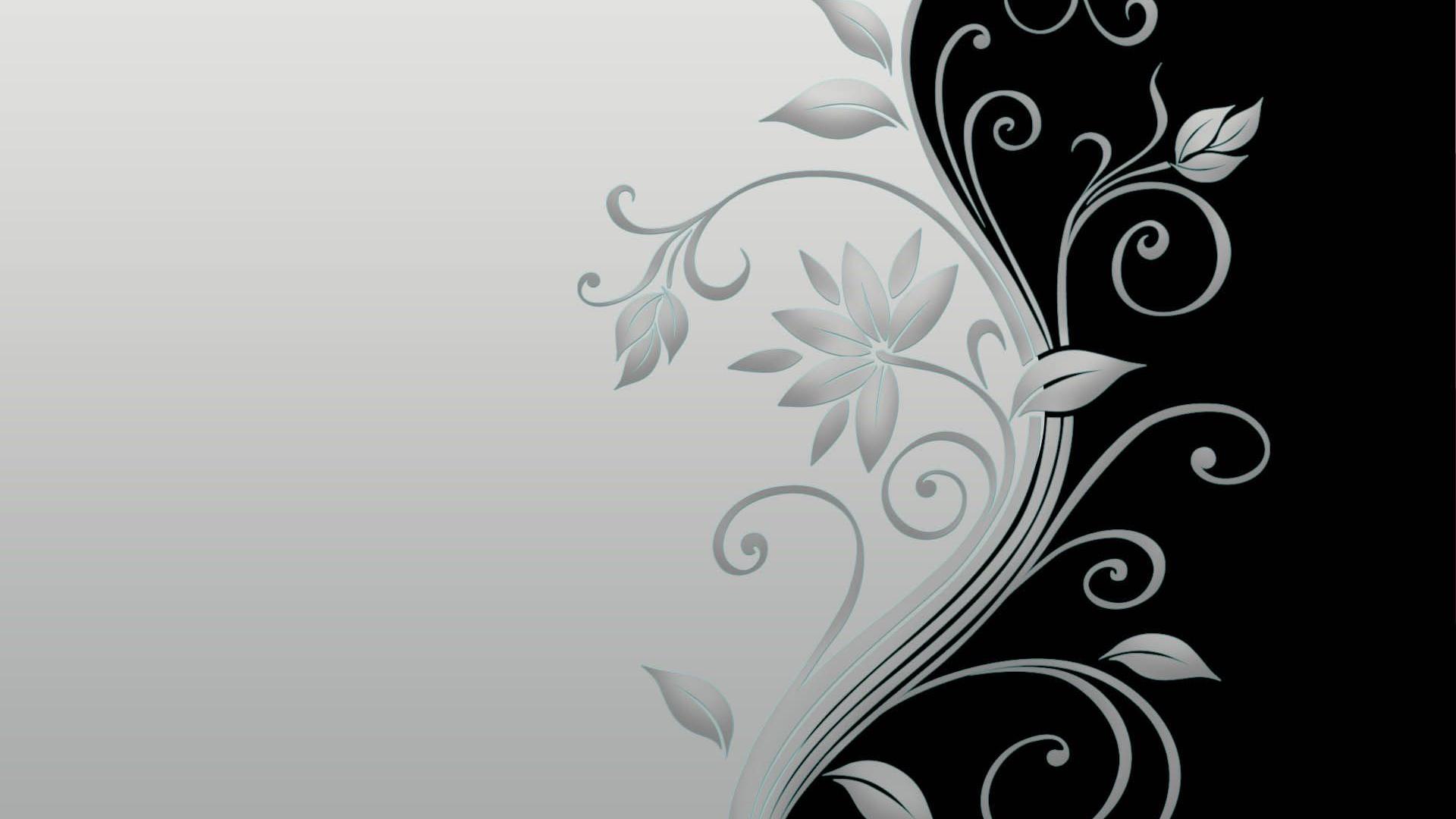 Black White 3D Object Animation HD Wallpaper # Wallpaper