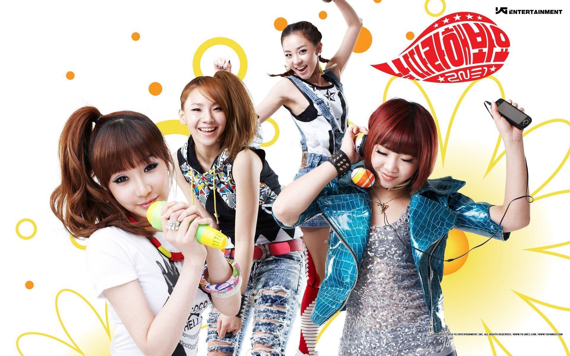Descargar Fondos de pantalla 2ne1 kpop minzy HD widescreen Gratis