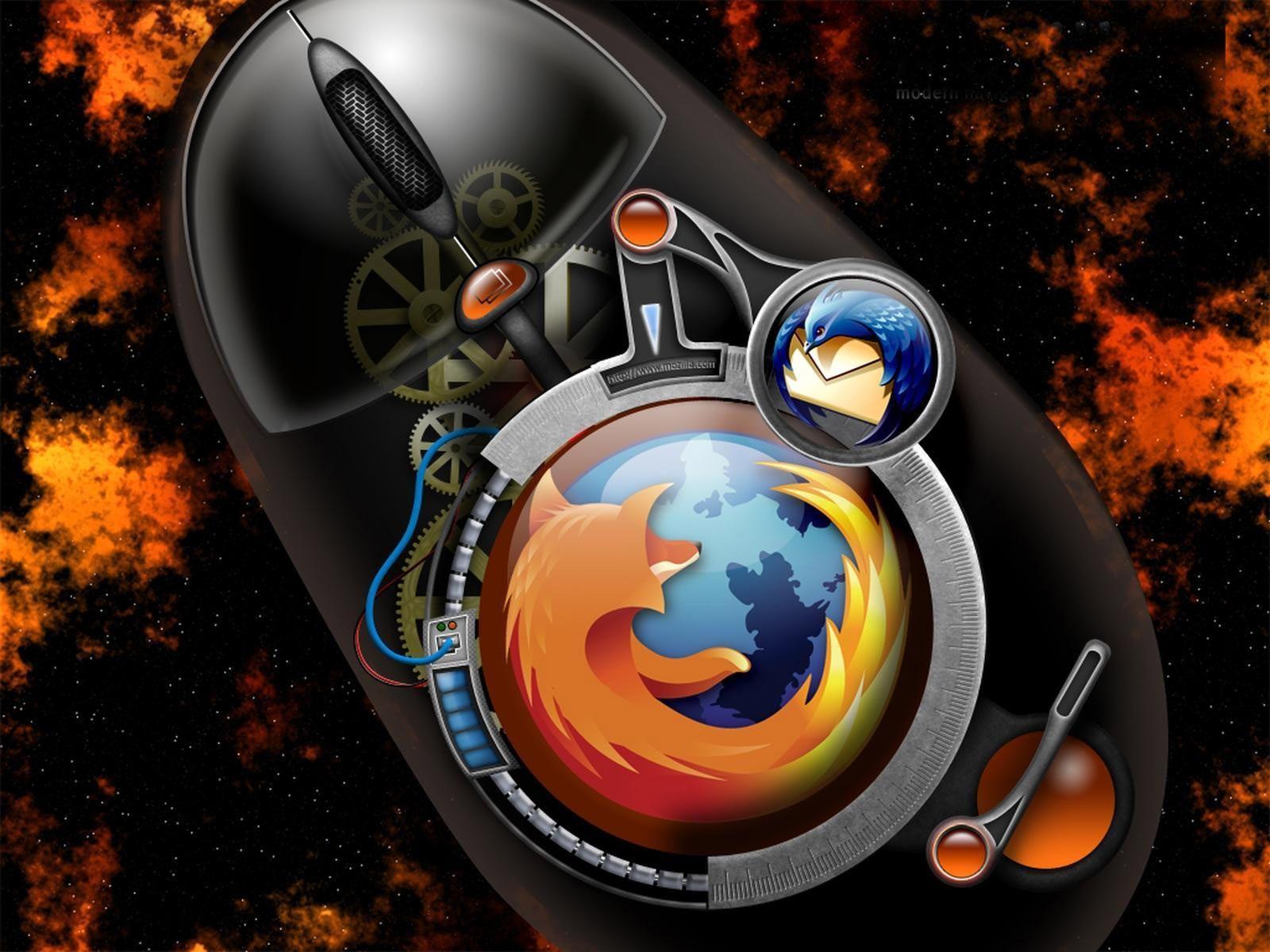 Desktop Wallpaper · Gallery · Computers · Firefox vista theme