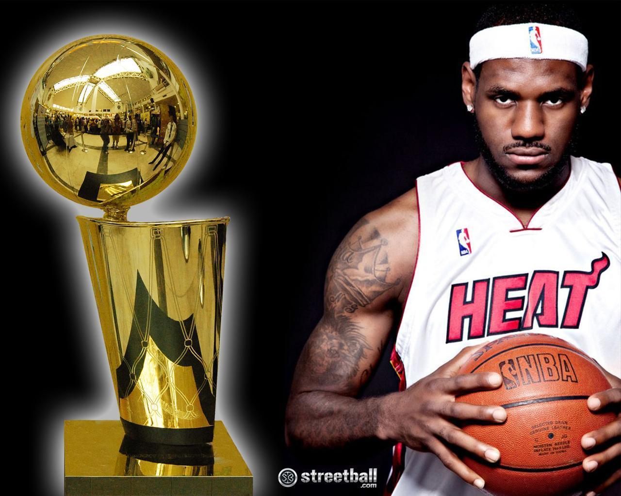 LeBron James NBA Championship Wallpaper 2012 Heat
