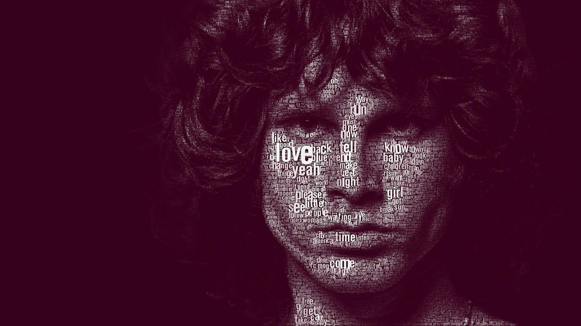 Jim Morrison animation HD. Music desktop wallpaper