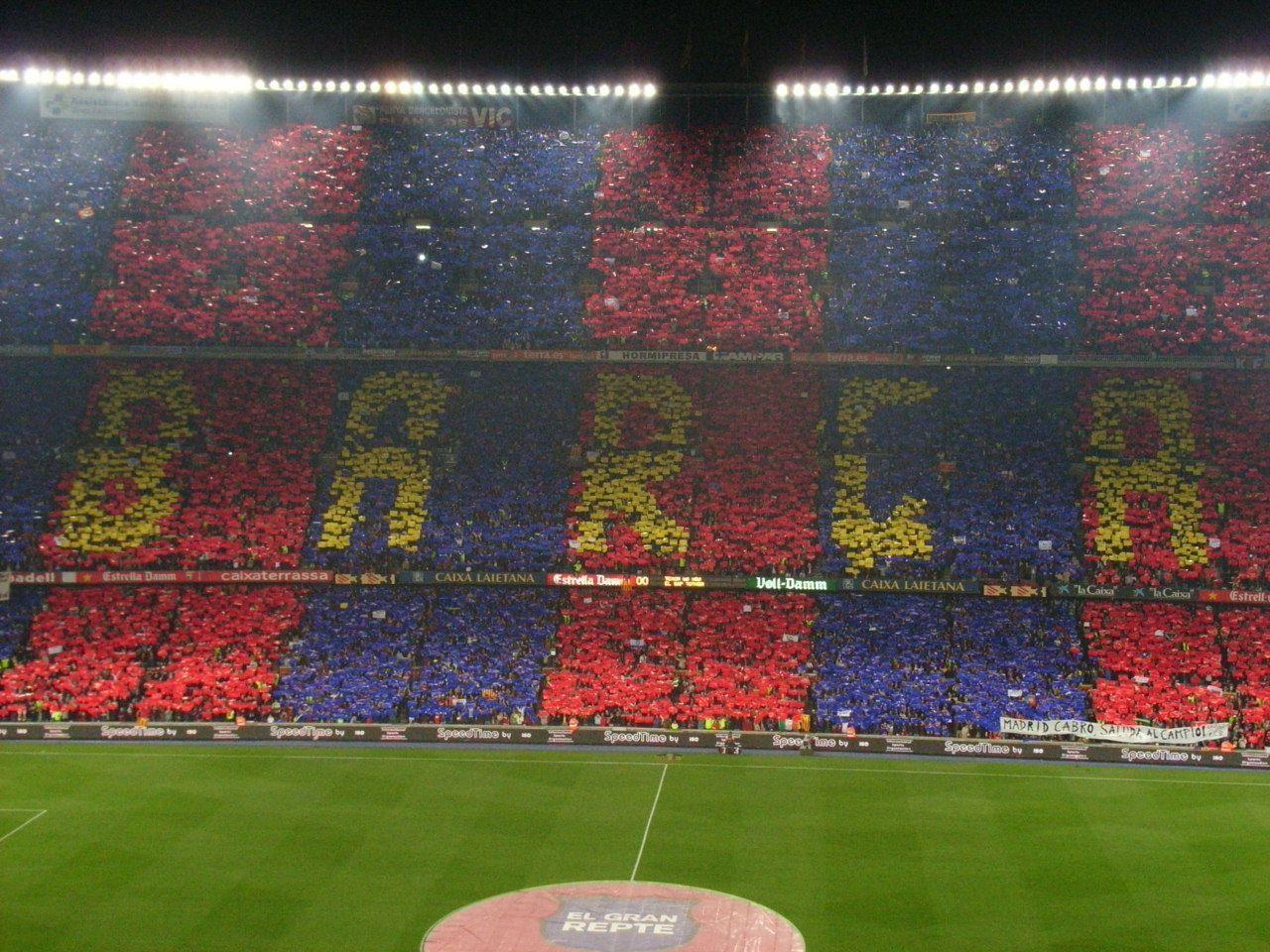 Camp Nou Wallpaper HD Wallpaper