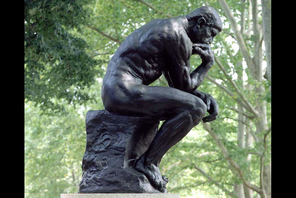 The Thinker, Auguste Rodin, French, 1840