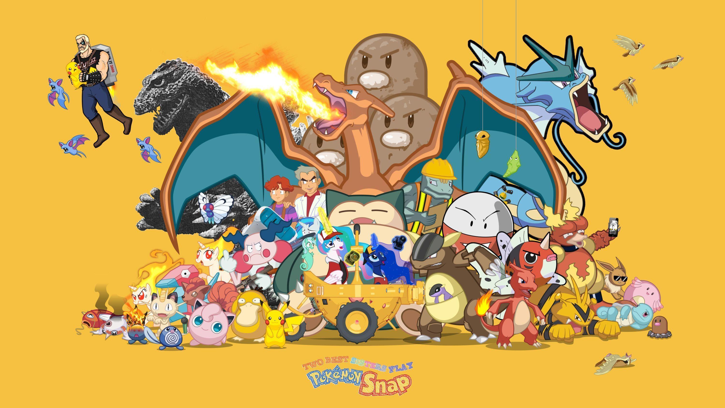 Snap Pokemon HD Wallpaper