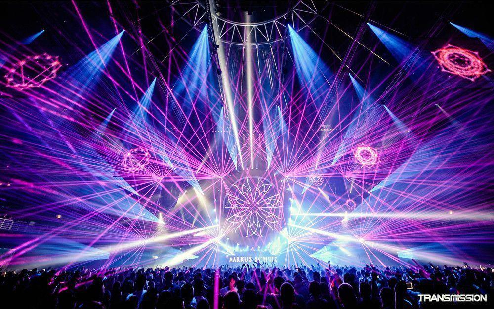Eye candy: photo of beautiful EDM festival stage designs