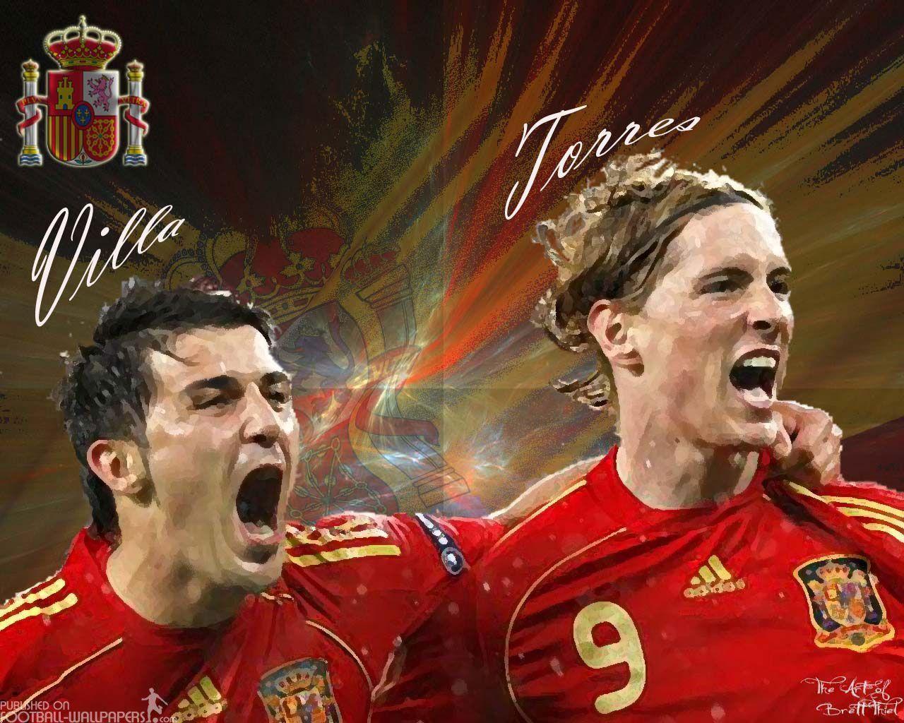 QQ Wallpaper: Spain National Football Team