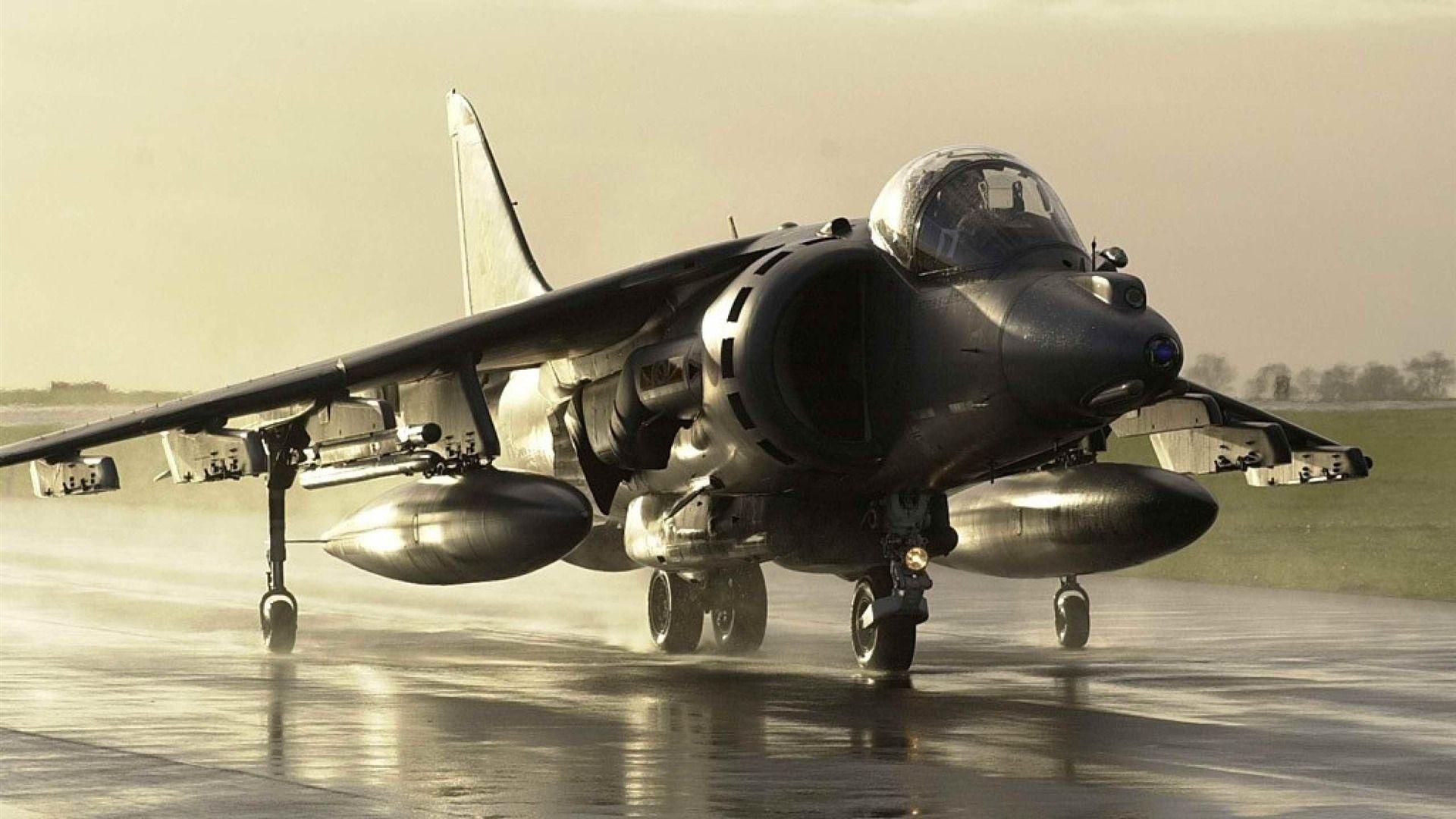 RAF Harrier Aircraft