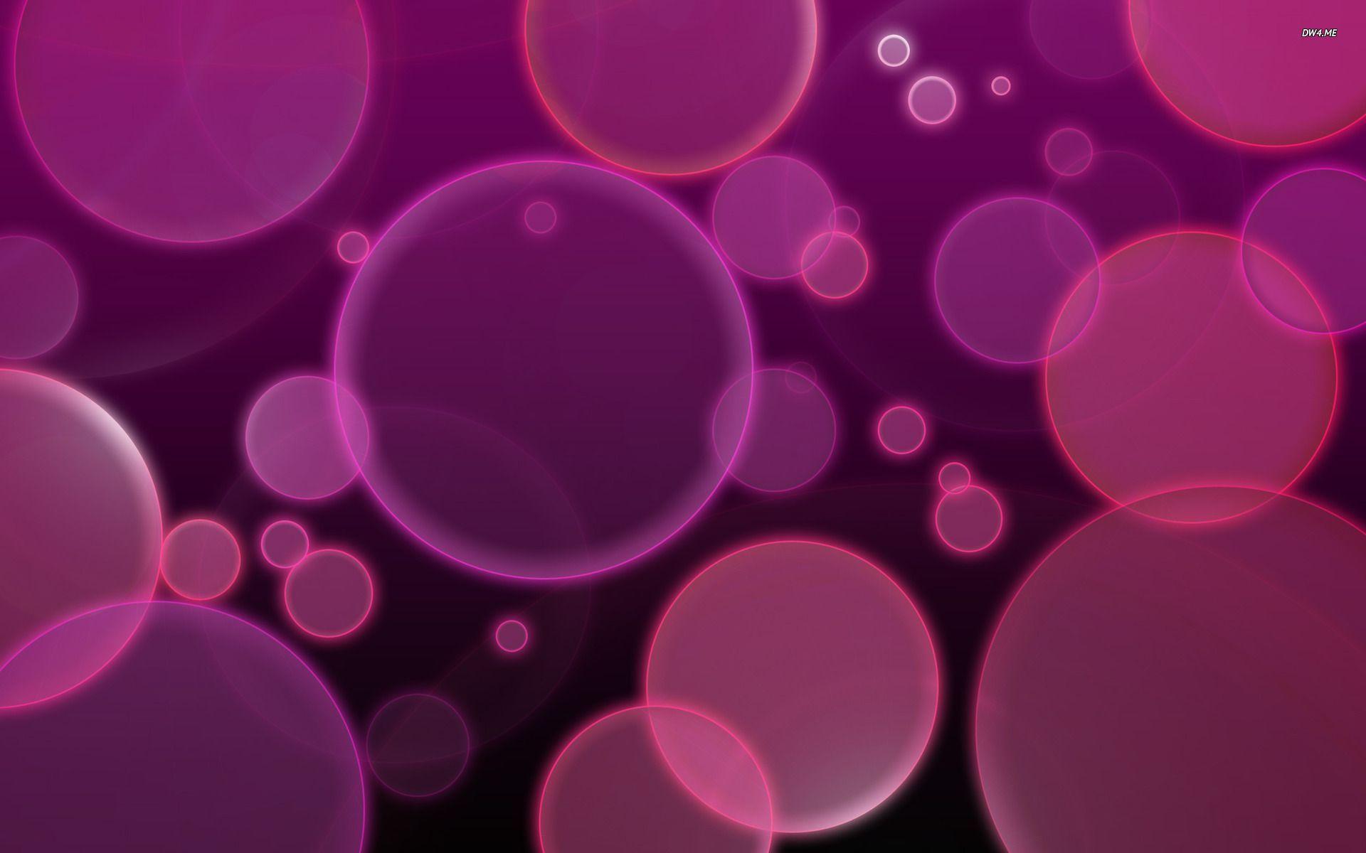 Pink bubbles wallpaper wallpaper - #