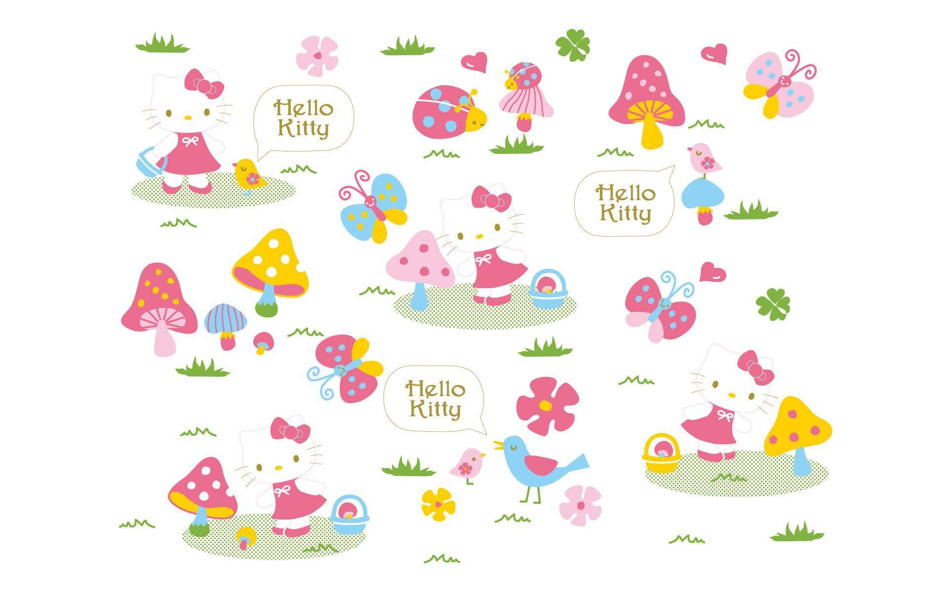 Spring Hello Kitty Wallpaper