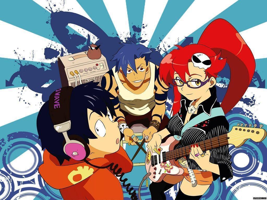 image For > Gurren Lagann Simon X Kamina