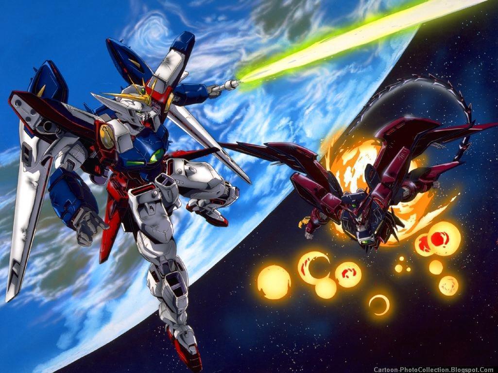 Cartoon Photo Collection: Gundam Wing Cartoon Photo And Wallpaper