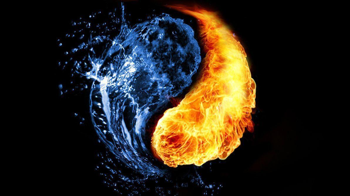 Fire and Water Wallpaper 66 pictures