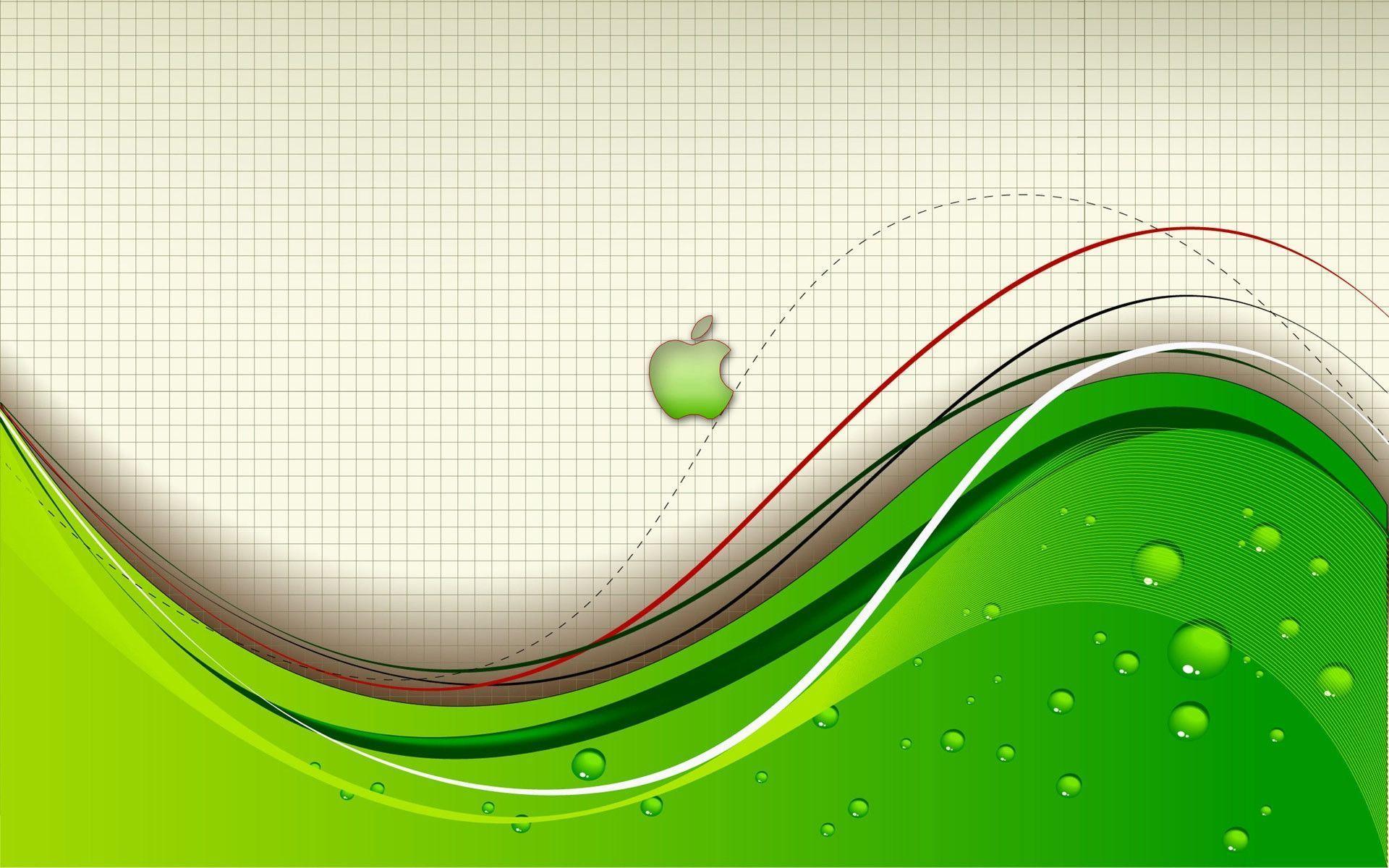 Apple Wallpaper Green wallpaper