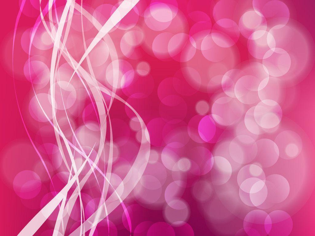 Bubbles Background Pink