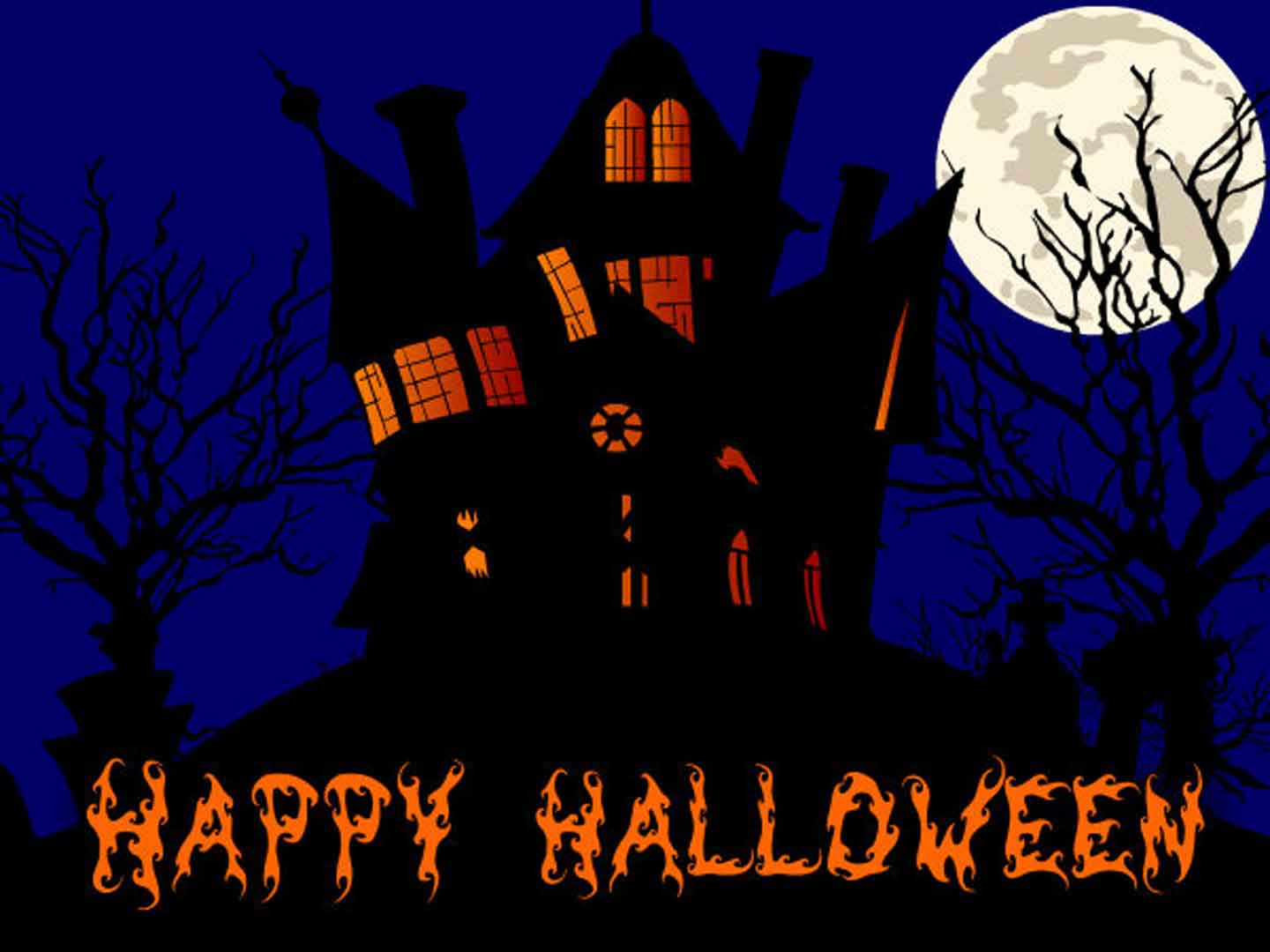 Happy Halloween Wallpaper Free 50933 Dekstop HD Wallpaper