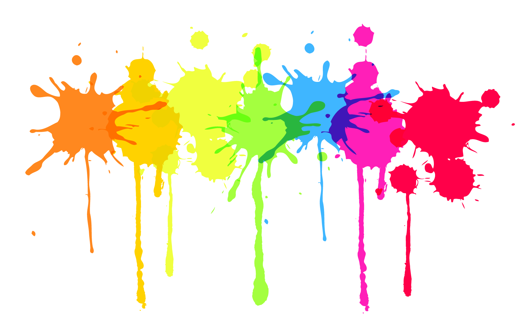 Paint Splatter Background