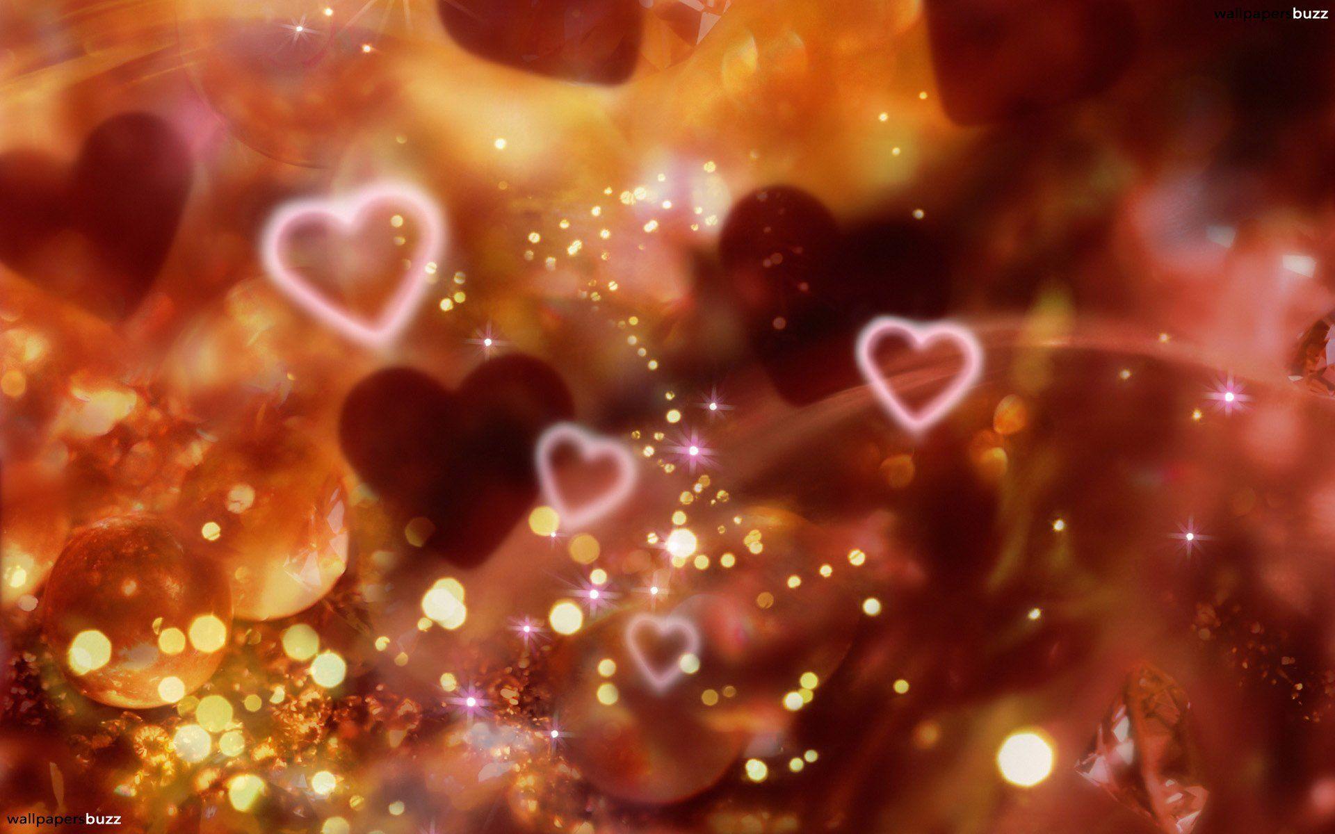 Shining hearts HD wallpaper