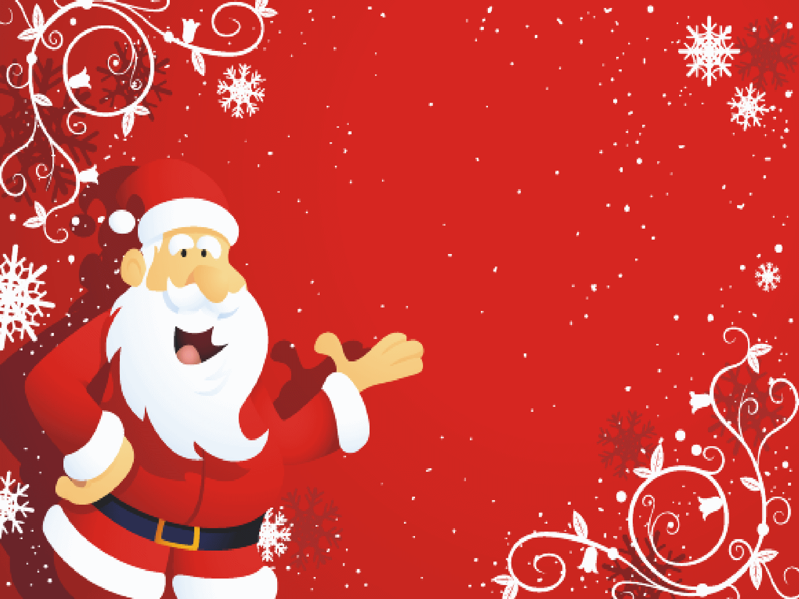 Santa Christmas Wallpaper Background