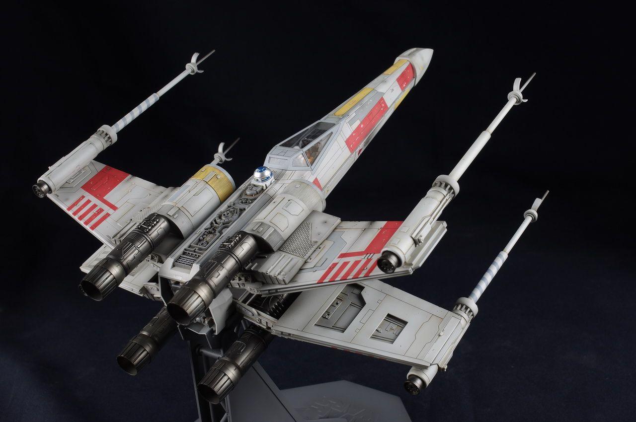 FineMolds 1 48 X Wing Fighter: Painted Build. Photoreview No.9