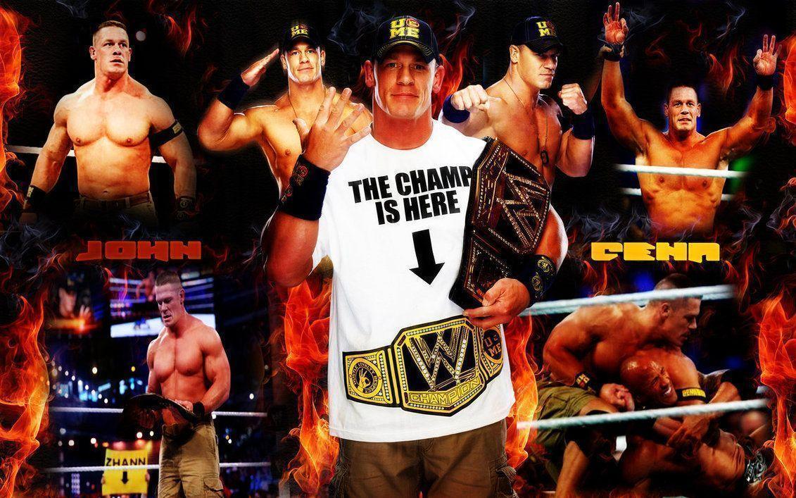 Pix For > John Cena Wallpaper 2013 Wwe Champion