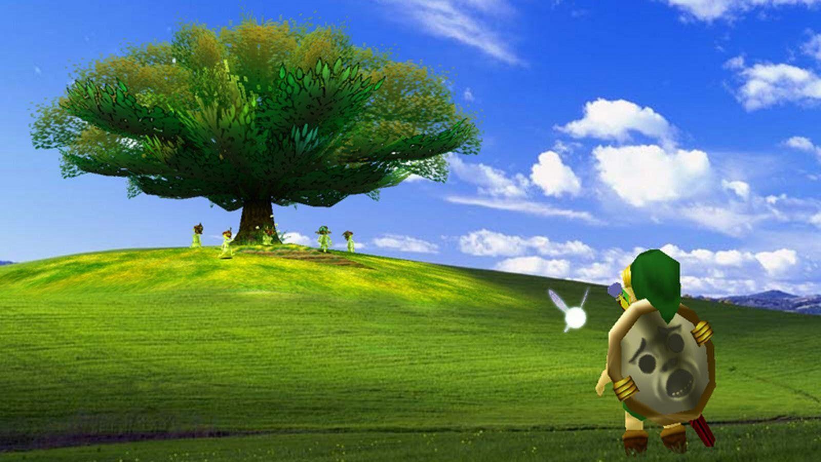 The 13 Best Takes On the Windows XP Bliss Wallpaper