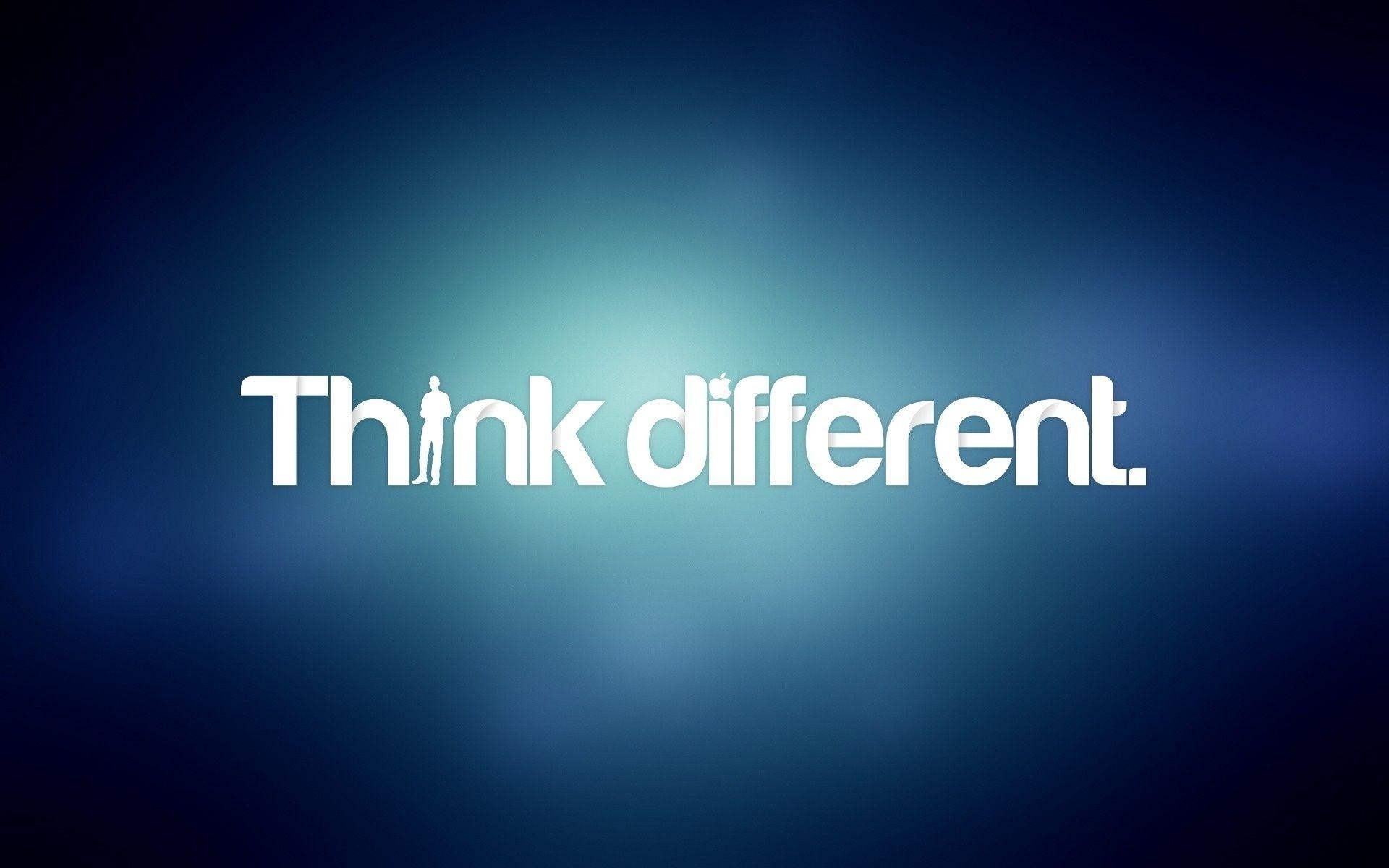 Think Different Wallpaper HD wallpaper search