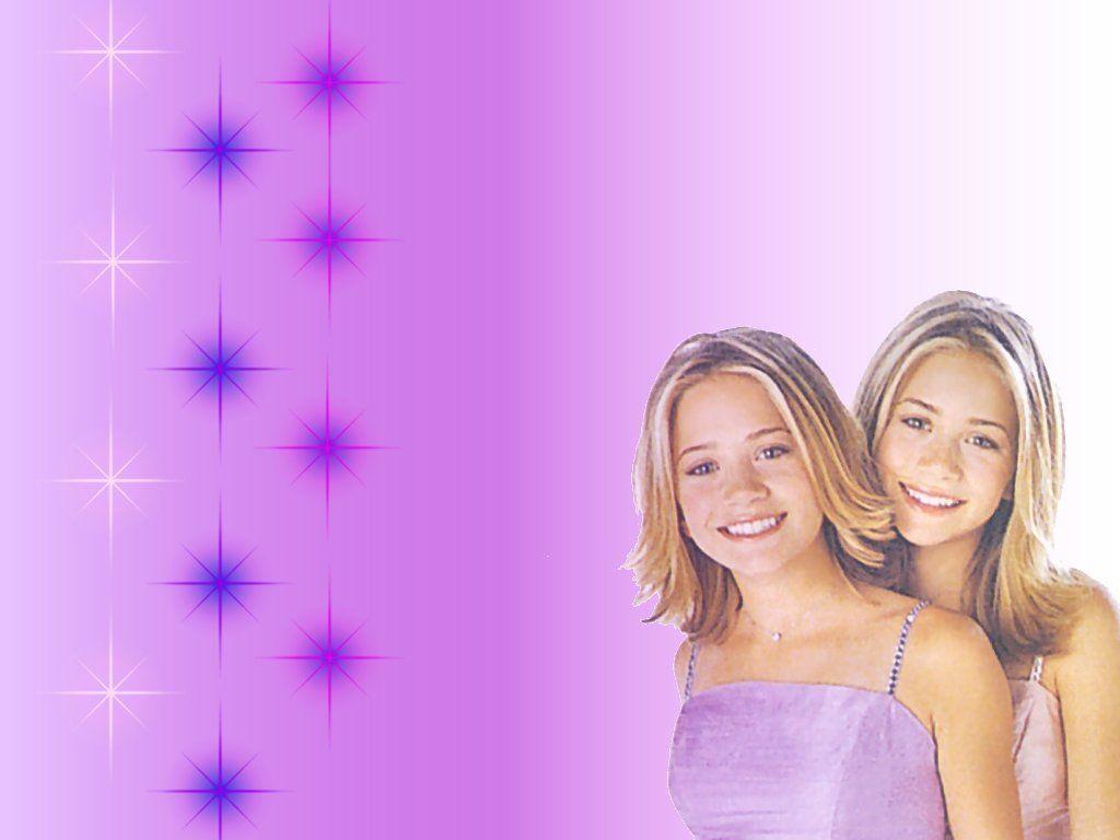 Olsen Twins&; childhood picture Wallpaper