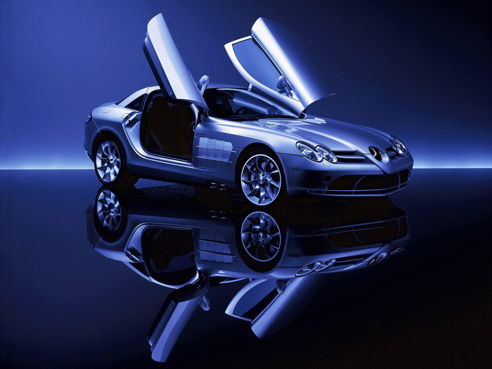 Desktop Wallpaper · Motors · Cars · Mercedes SLR. Free