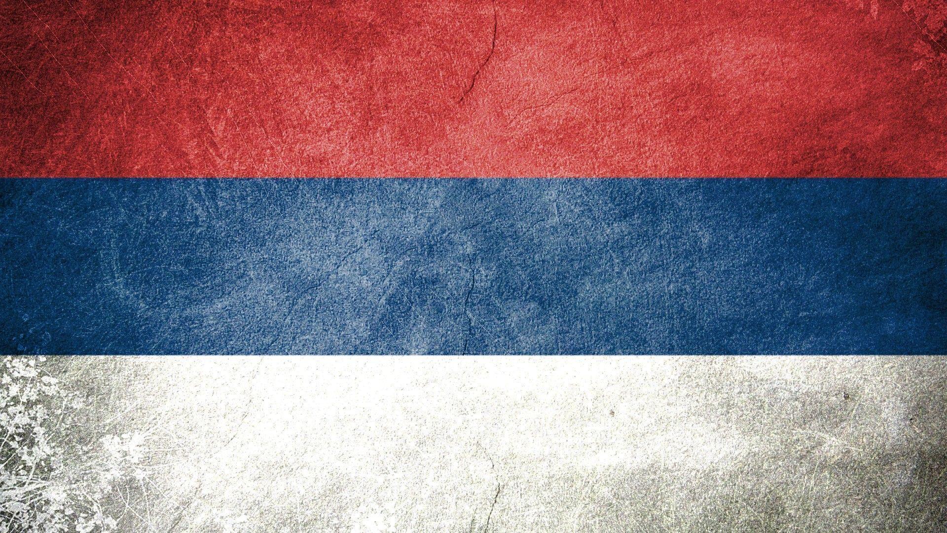 Serbien Flagge Wallpaper