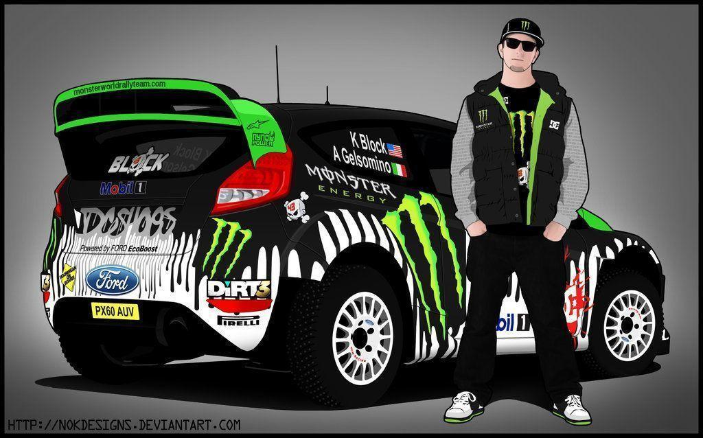 Ken Block Fiesta WRC