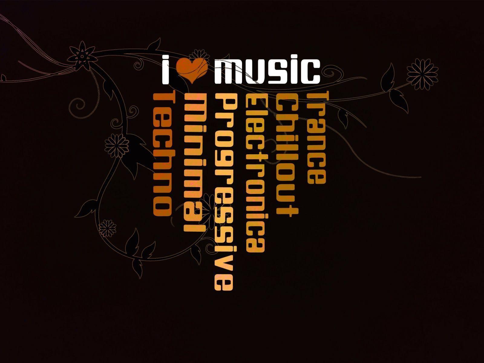 1600x1200 I Heart Music wallpaper, music and dance wallpapers