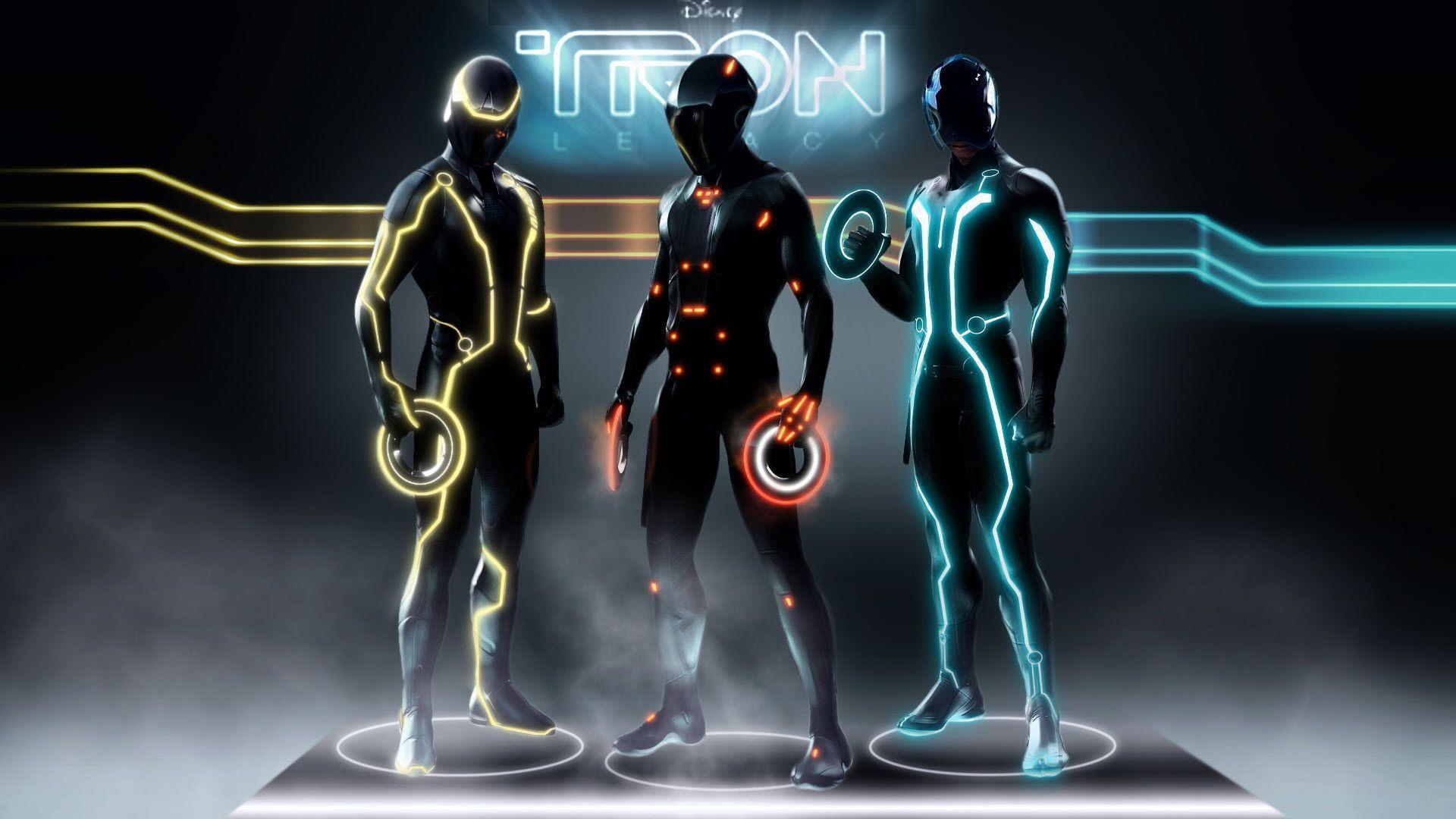 Tron Legacy Characters Wallpaper