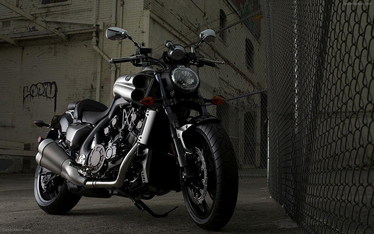 Yamaha VMAX Ghost Rider HD Desktop Wallpaper. Assura